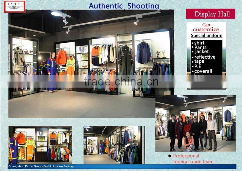 Security Uniform for Men, Factory Price Customized Security Guard Uniform Design B045