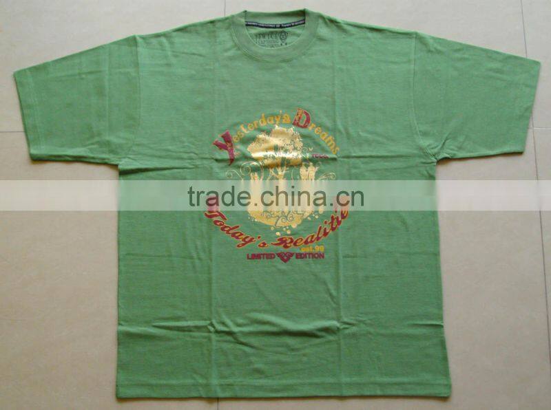 mens cotton t-shirt, mens fashionable printed high quality t-shirt