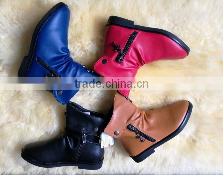 GZY good quality mixed style children boots stock-lot