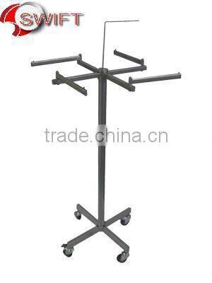 High jewerly crystal cell phone case display rack sports apparel