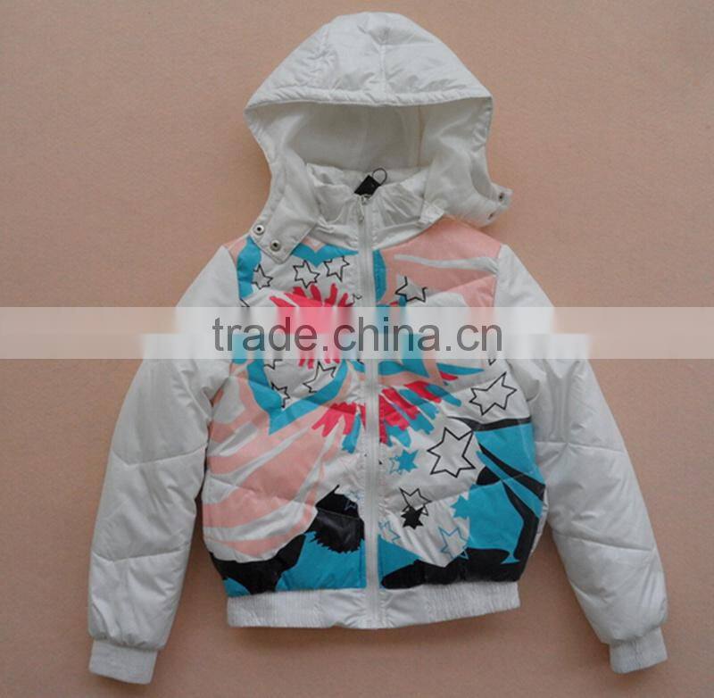 Ladies clothing winter jacket bomber jacket cheap wholesale stock lots
