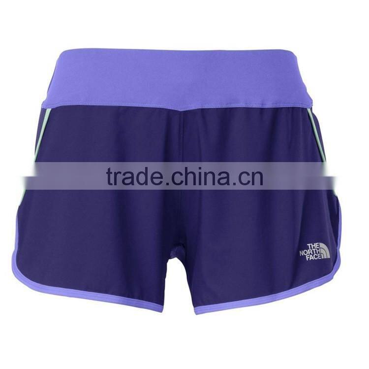100%polyester Running shorts, custom summer loose shorts
