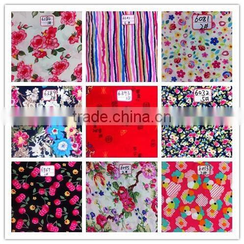 2016 new design ,hot selling 100% rayon printing fabric in stock