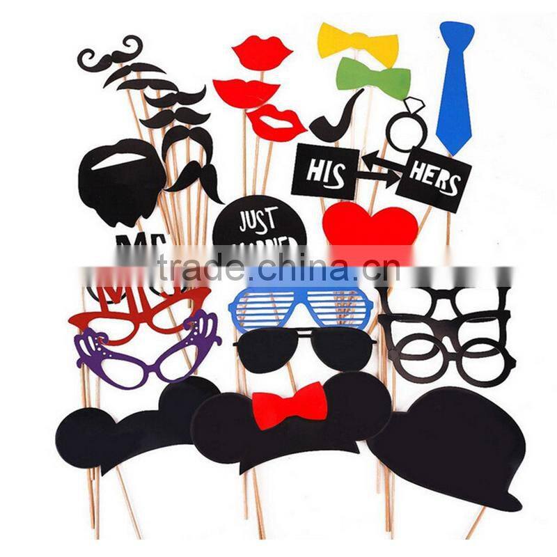 Wedding Party Photo Booth Props Dress-up Photo Booth Props Party Favors Celebration party masks