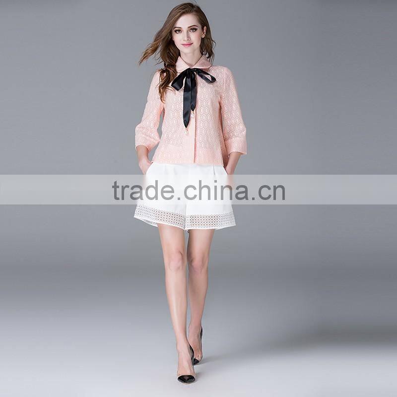 MaxNegio Brand New High End Blouse 2016 Women Casual Top Blouse Trendy Design