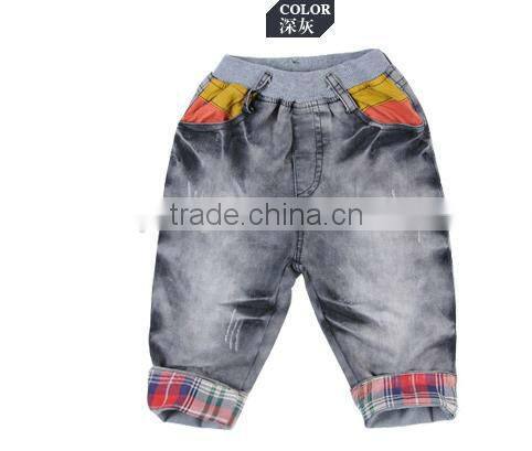 2-7Y Fashion Children Pants for boys with high quality of jeans