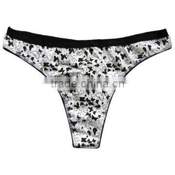 Top selling 86%polyamide14%elastane sexy women underwear