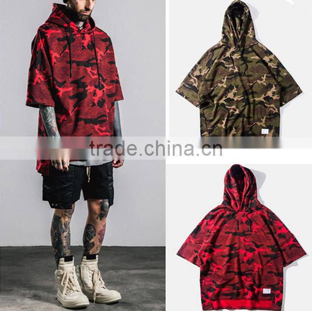 Wholesale oversized short sleeves mens colored sweatshirt tee custom camo military tshirt cool cotton t shirts