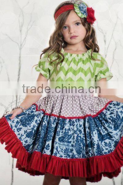 Latest Frock Designs Kids Girls Ruffle Boutique Clothings Giggle Moon Remake Outfits