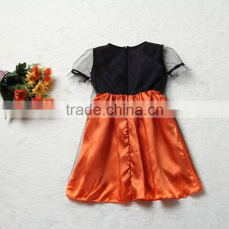 2016 Cute pumpkin witch costume for holiday party