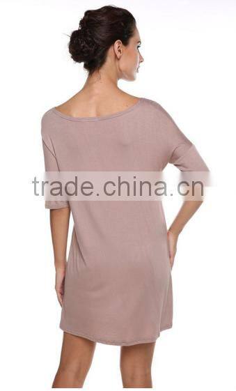 Tops For Women 2016 Fashion Cute & Comfy Loose Fit Short Sleeves Tunic tops