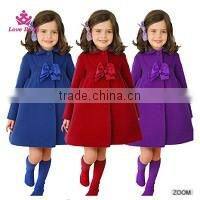 2017 New Design Baby Clothing Coat Sweet Children Clothing With Rabbit Ear Coat baby New Year Clothing