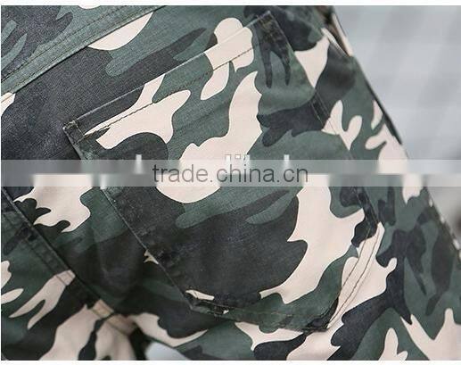 Fashion wholesale custom mens casual camo pants cheap army print pants men