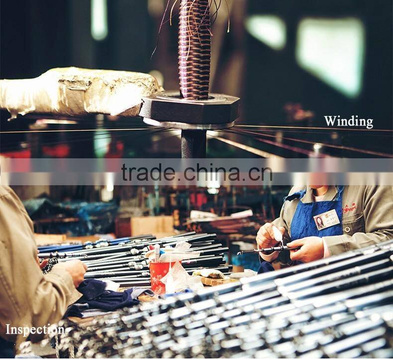 Weihai solid fiberglass trolling rod,boat rod