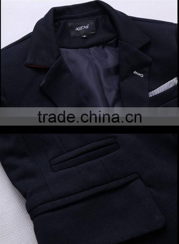 1 pc turn down collar bussiness new design long sleeve solid 4 colors for choice mens blazer jacket