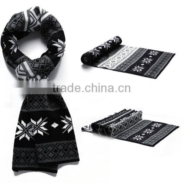 1 pc hot sale good quality printed flowers acrylic lmitation cashmere men and women winter scaf