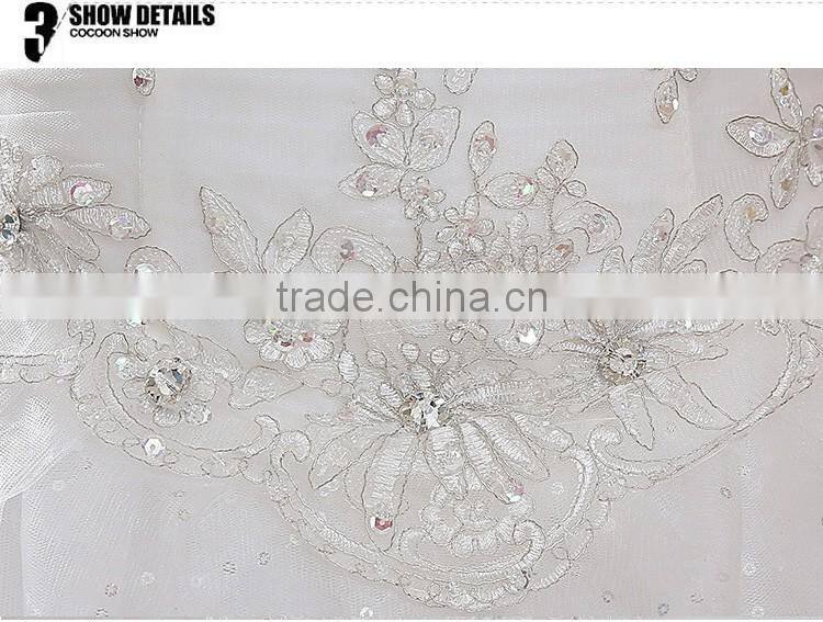 China custom made wedding dress low price guangzhou wedding dress