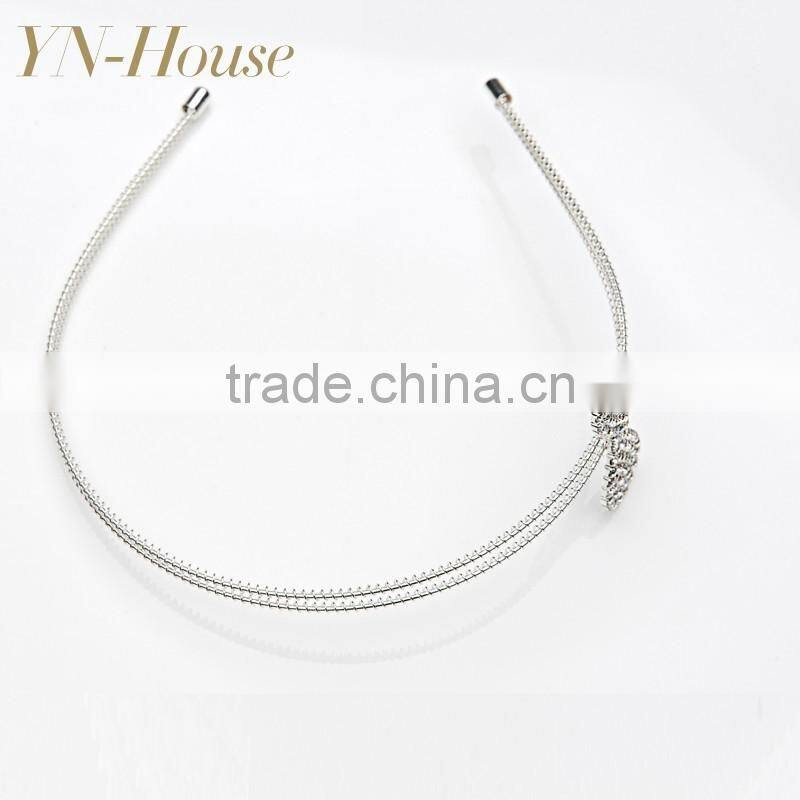Shining rhinestone Romantic Hair cheap princess crown Girls Hair Accessories for Wedding