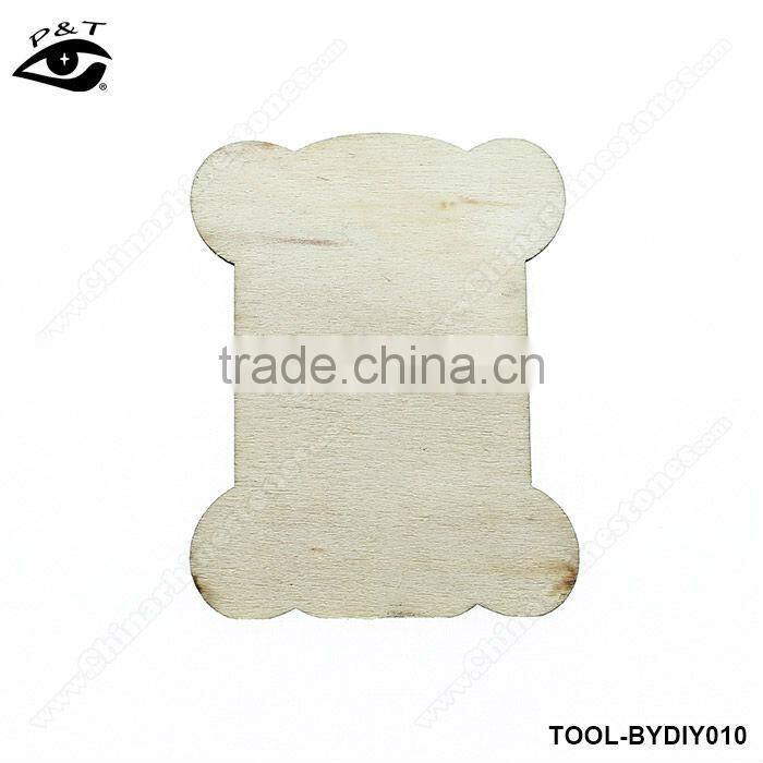 7.9*9.8CM wood bobbins wood spool diy tools sewing accessories