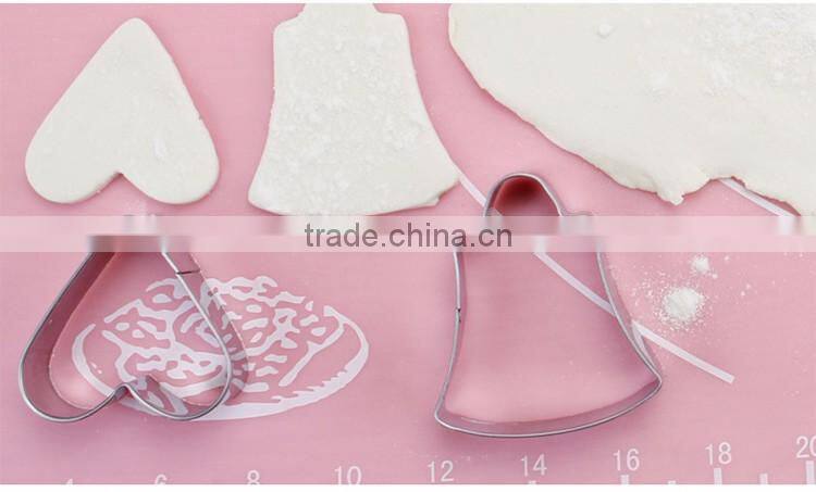 kitchen gadgets for crackers, cookies, stainless steel mold baking tools