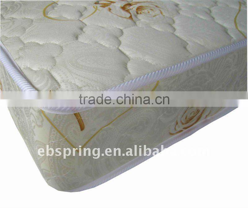 Extra Comfortable Jaquard Fabric Continuous Spring Mattress with border wire