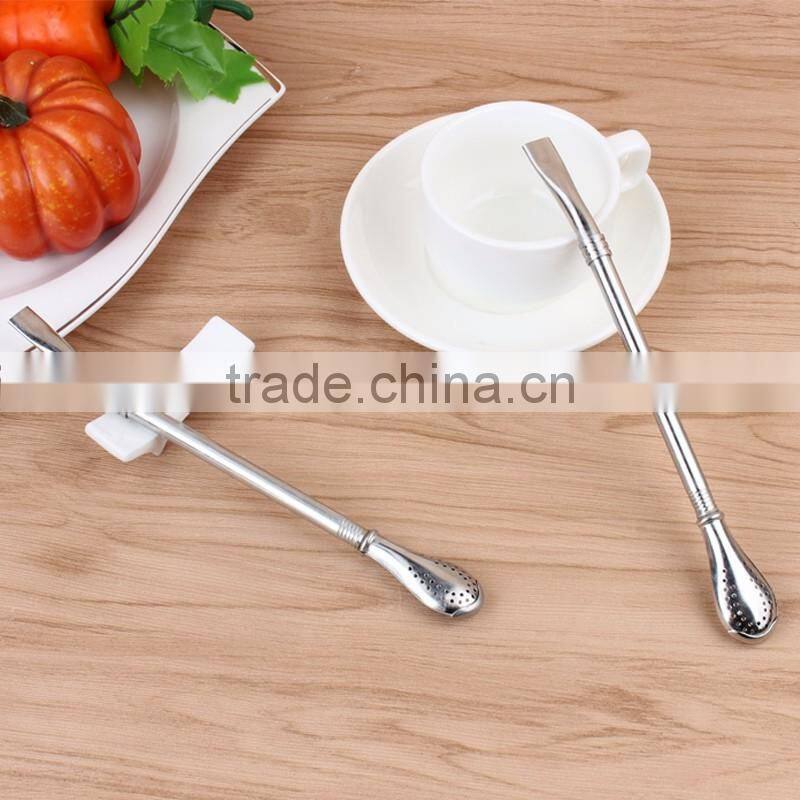 High Quality Stainless Steel Drinking Straw,Filter Metal Straw With Round Head
