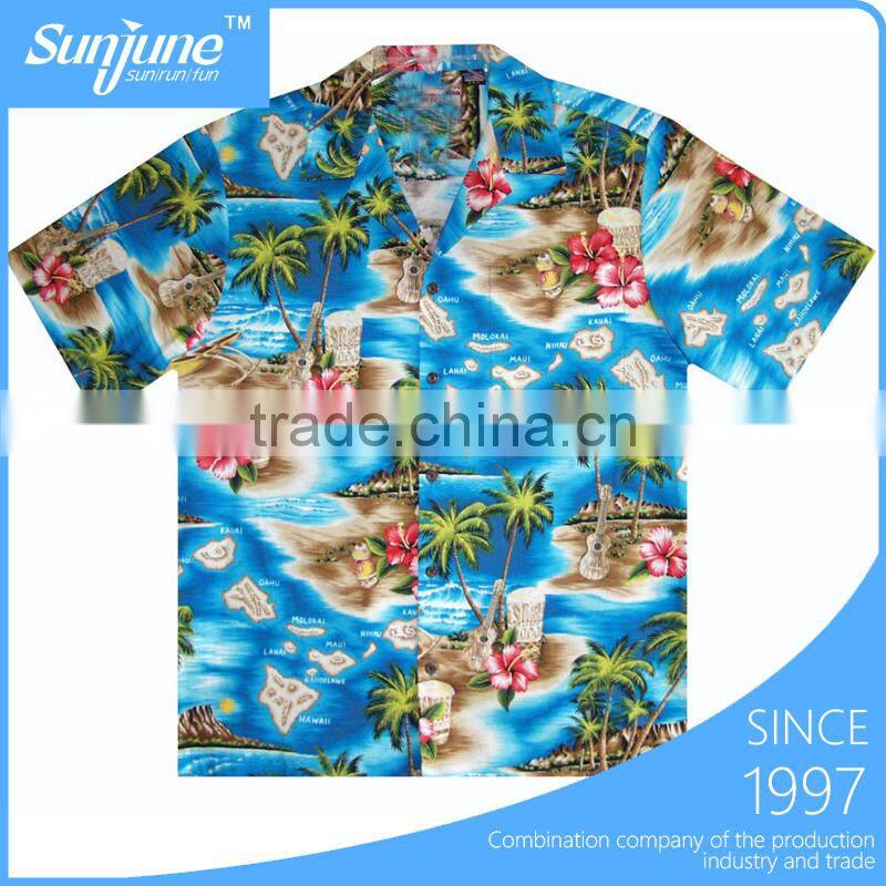 Fashion Short Sleeves Hawaiian Shirt