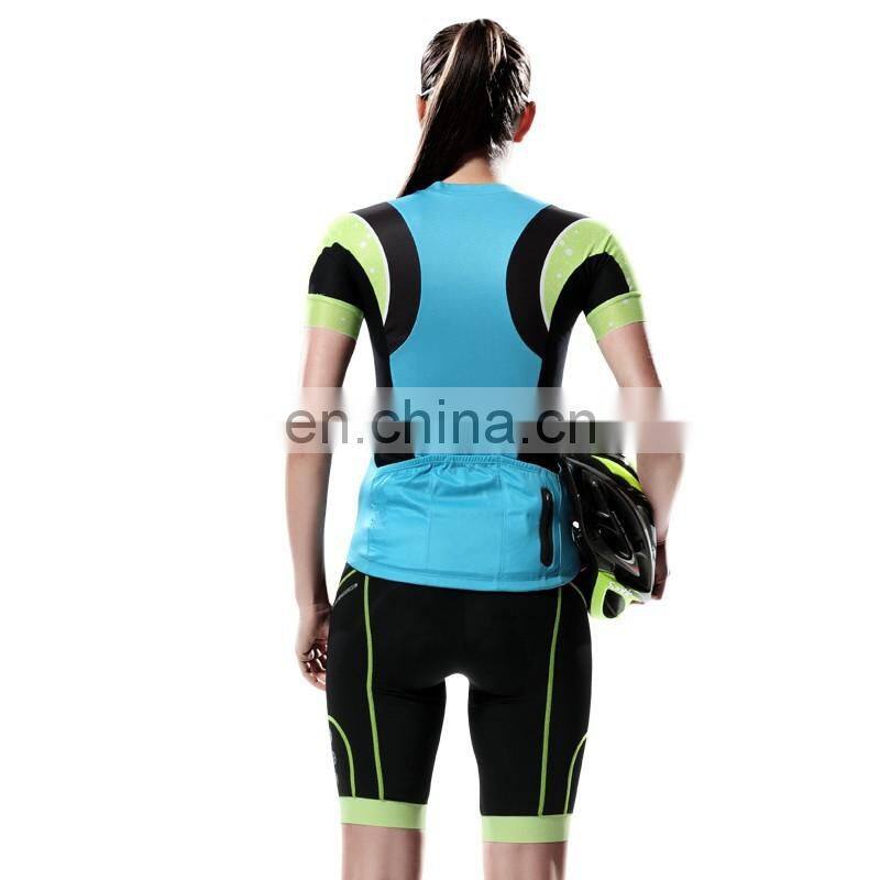 Wholesale professional quick dry women triathlon clothing