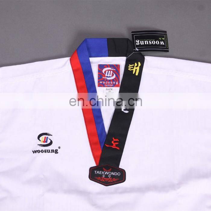 Martial arts sports kids taekwondo uniform tkd uniform
