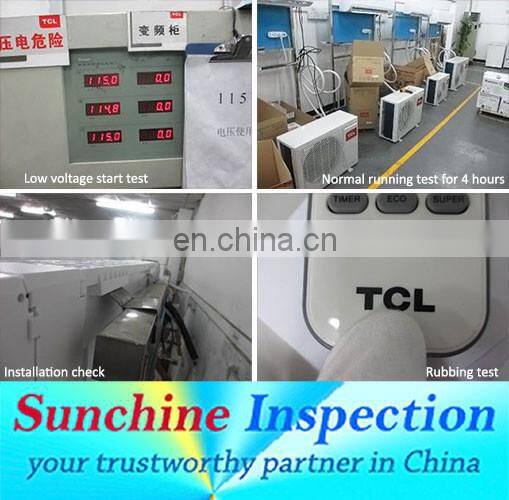 air condition qc/air condition quality control and slogan/3rd part inspection service