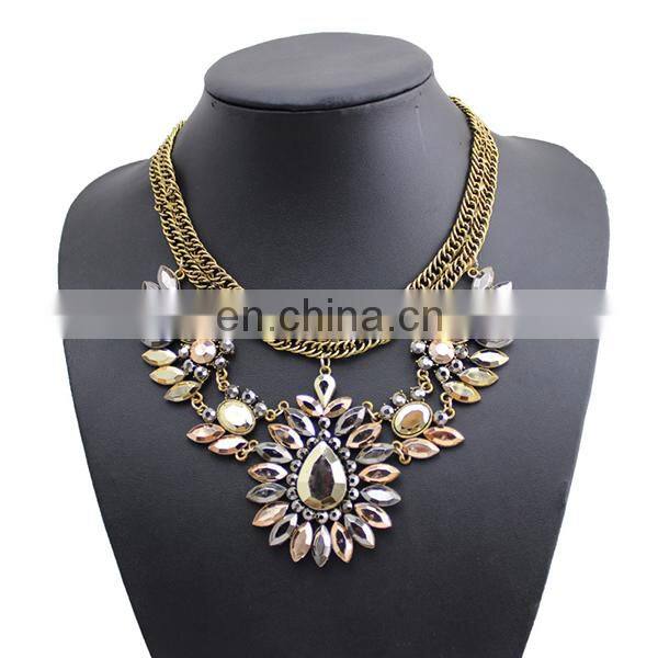 2017 Hot Fashion Vintage Chokers Necklaces Luxury Statement Necklace