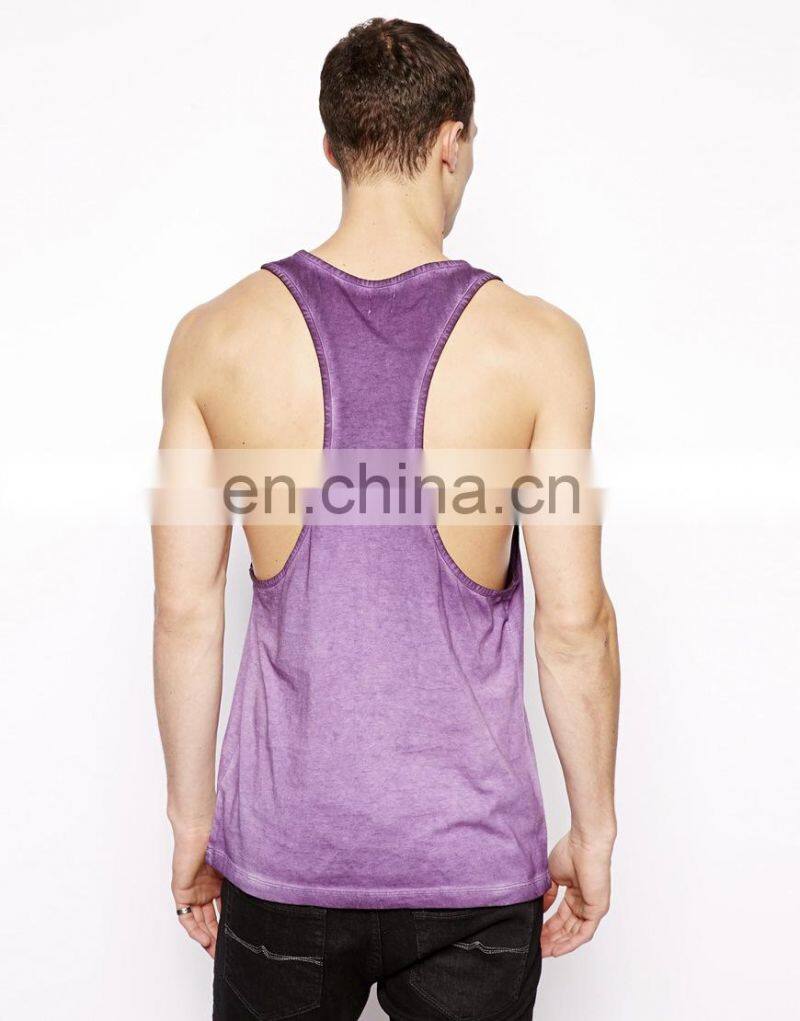2014 Vest With Extreme Racer Back And Pigment Wash boy dry fit chinese supplier custom shirt design for man model-sc179