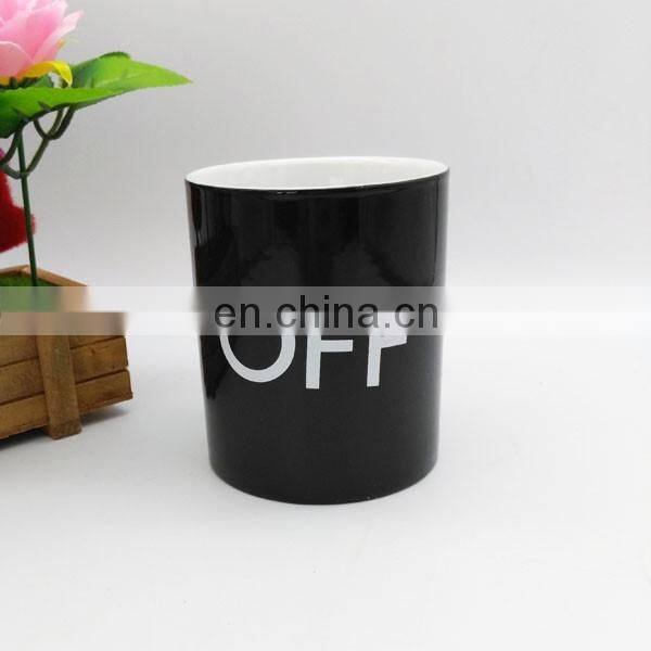 Magical ON/OFF Switch Color Changing Mug-Black