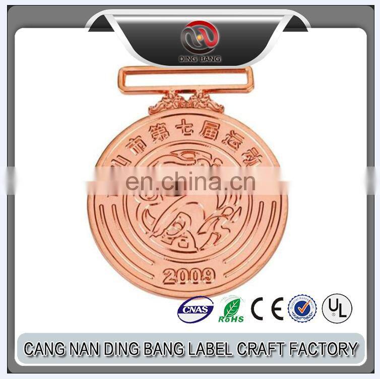 Cheap Antique Bronze Plated Award Medal for Souvenirs