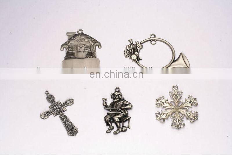 metal snowflake pendant for christmas ornament