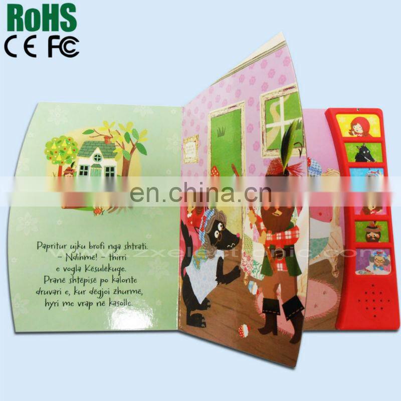 Talking book with children interesting short story book