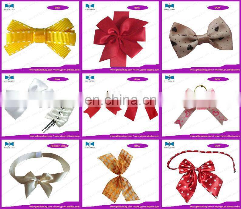 Factory wholesale pre-tied silver elastic loop