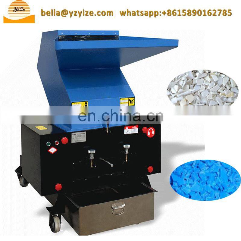 PET waste plastic bottle crusher power grinder shredder machine for bottle grinding and recycling for sale