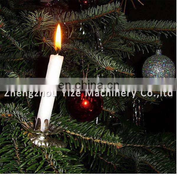 Manual lighting candle making machine / christmas candle making machine