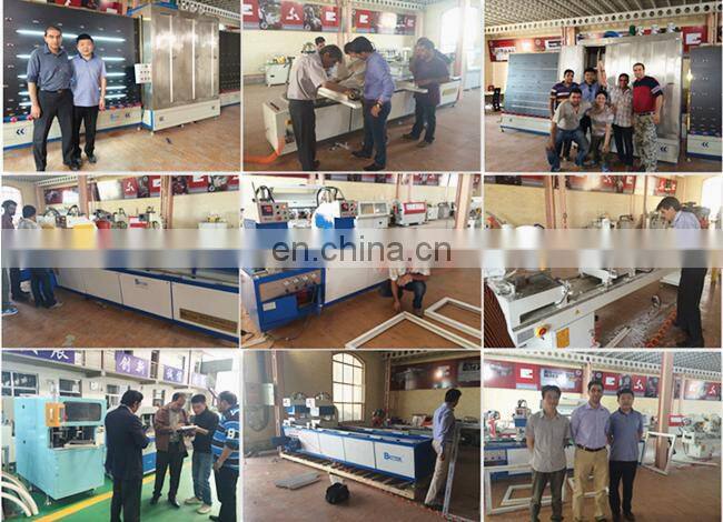 UPVC window machine for auto 4 point welding