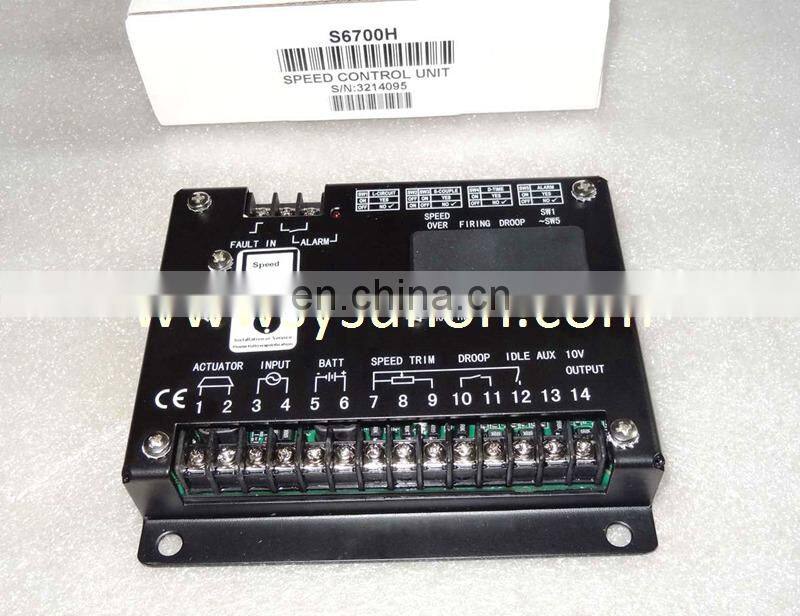 diesel engine generator control unit/speed controller/speed governor 3214095 for ECM ECU