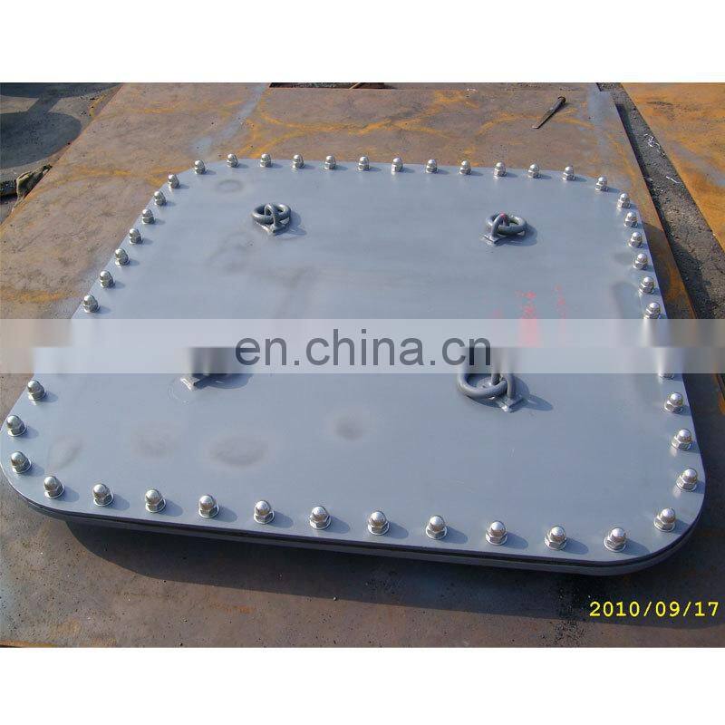 Custom Marine Flush Type Steel Cargo Hatch Cover