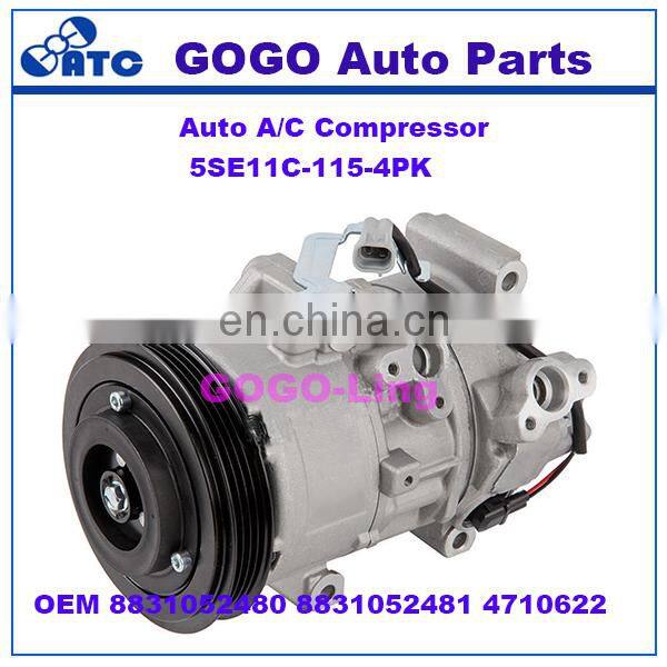 GOGO 5SE11C Auto A/C Compressor for TY Yaris 2006-2012 OEM 8831052480/8831052481 /4710622