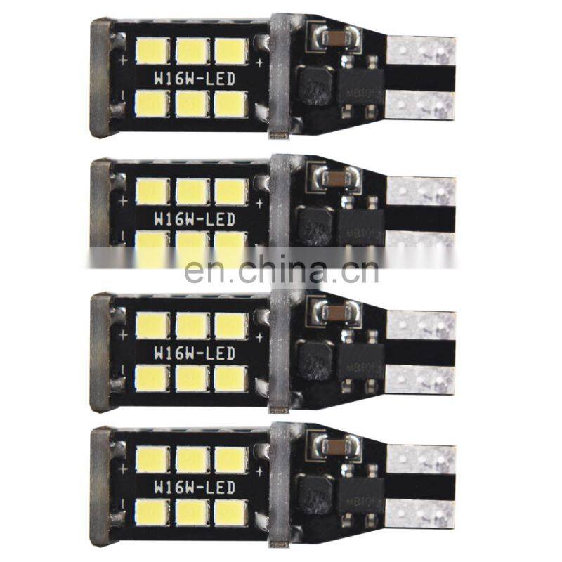 4X 921 LED Reverse Light Canbus Error Free 912 T15 W16W Backup Bulb 1200LM White For Lexus Ram