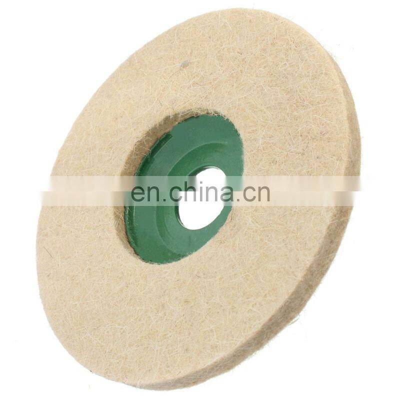 High quality abrasive wool felt polishing disc polishing wheel