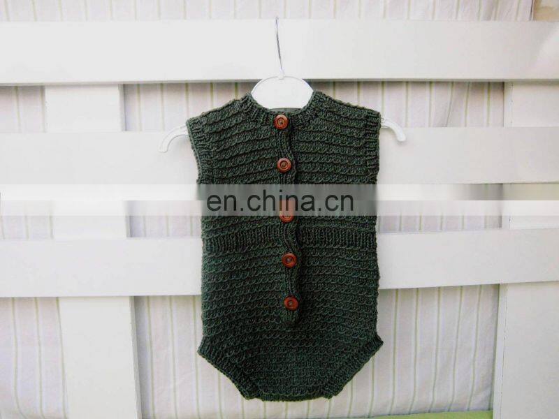 New Fashion Baby Knitted Romper New Born Climbing Kids Onepiece for wholesale