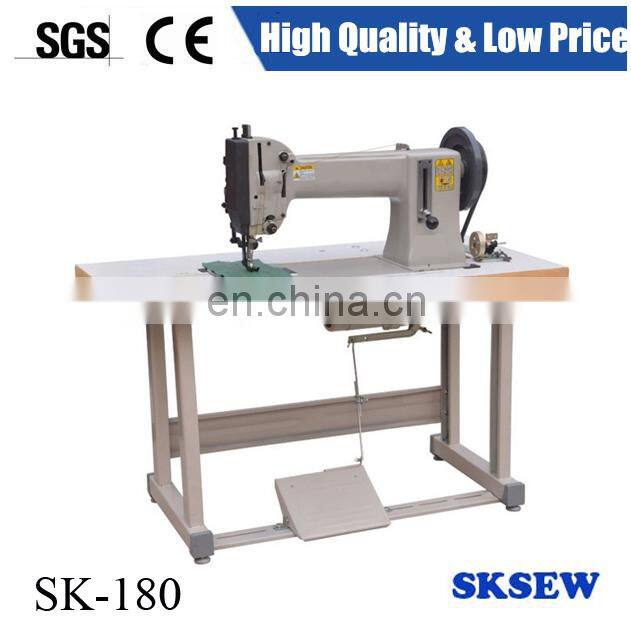 Extra heavy-duty compound feed and walking foot lockstitch sewing machines