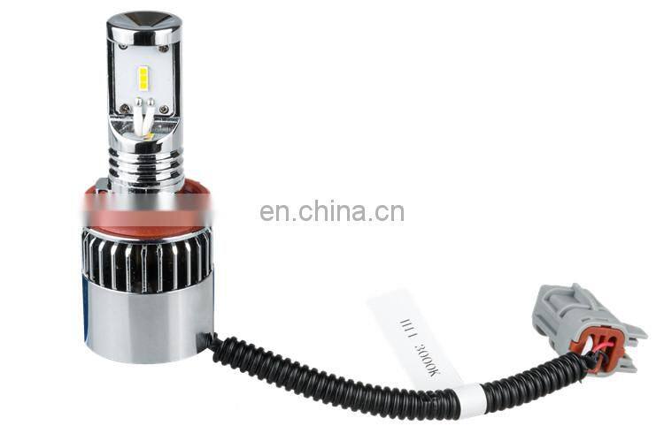 6000LM 6500K 3300K Car Headlight H7 Dual Color Optional LED 12V 55W Xenon Super White Headlamp