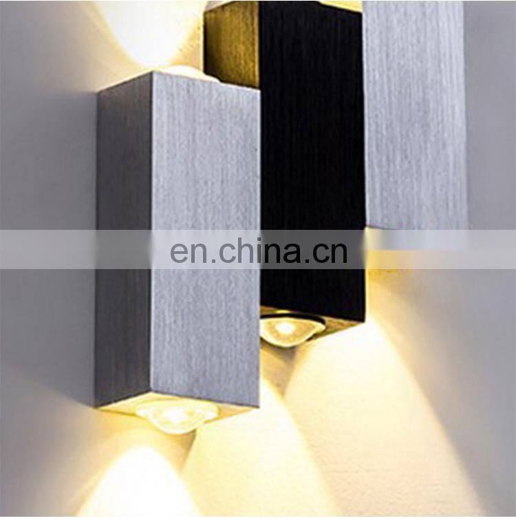 Indoor 6W convex lens LED wall light modern home decorative staircase led wall lights