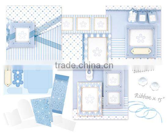 DIY Craft Set Special Moments Baby boy Scrapbook Kit